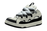Lanvin Curb Sneakers 'White Navy Blue'