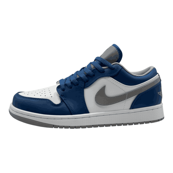 Nike Air Jordan 1 Low GS 'True Blue Cement'