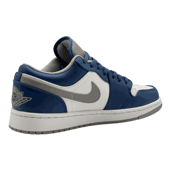 Nike Air Jordan 1 Low GS 'True Blue Cement'