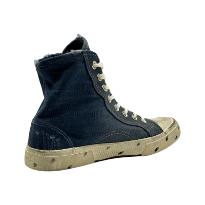 Balenciaga Paris High 'Destroyed - Indigo'