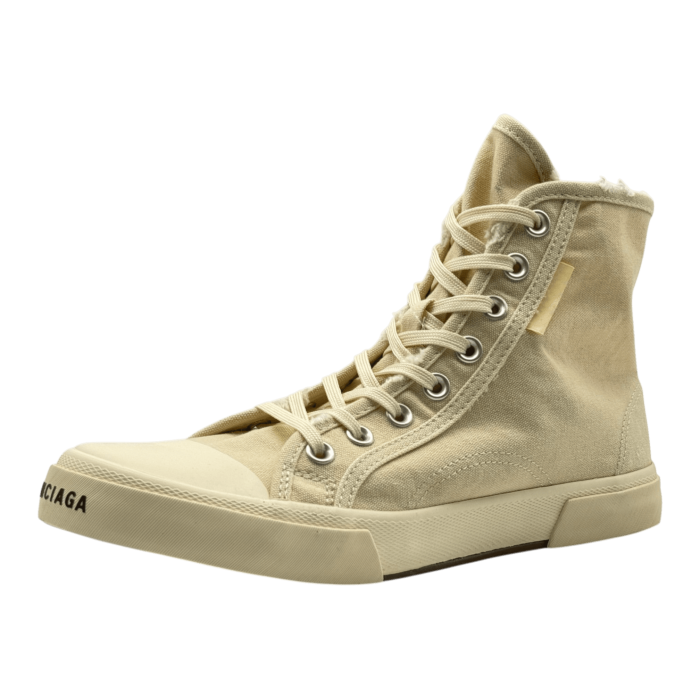 Balenciaga Paris High 'Destroyed - White'