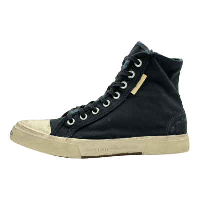Balenciaga Paris High 'Destroyed - Black White'