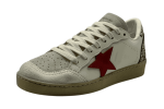 Golden Goose Ball Star Low 'white/red'