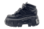New Rock ANKLE BOOT 'BLACK TANK' M-WALL