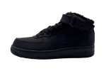 Nike Air Force Mid 'Black/Orange' Winter