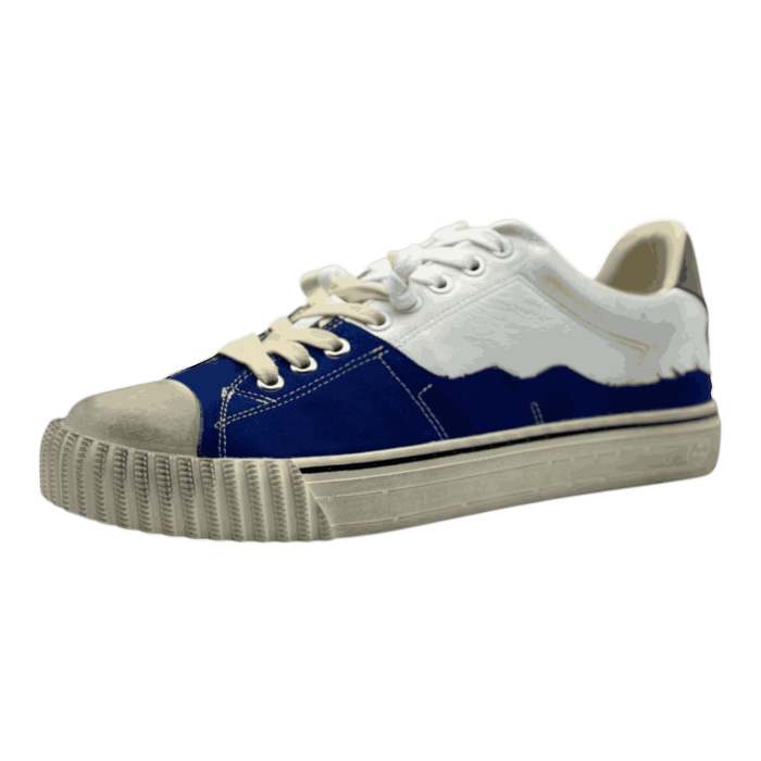 Maison Margiela New Evolution 'White Blue Denim Leather'