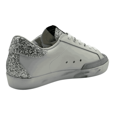 Golden Goose  Superstar 'White Silver Glitters'