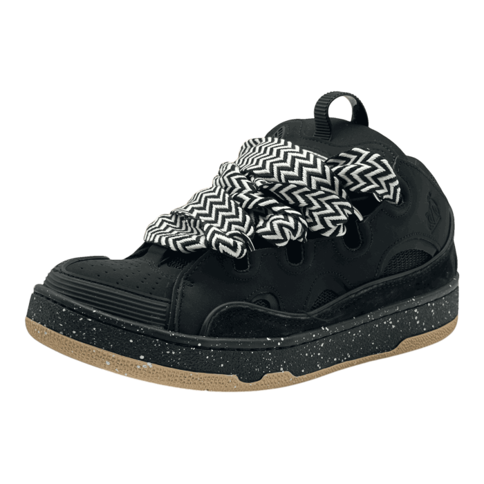 Lanvin Curb Sneakers 'Black Oreo'