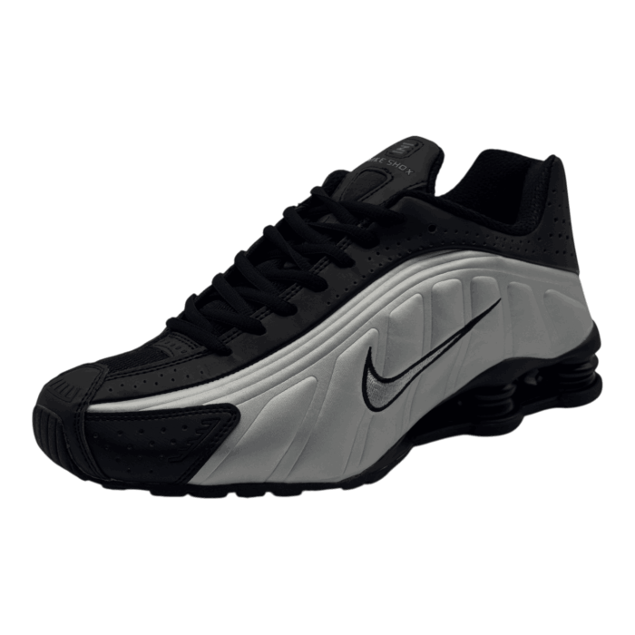 Nike Shox R4 'Black Silver'