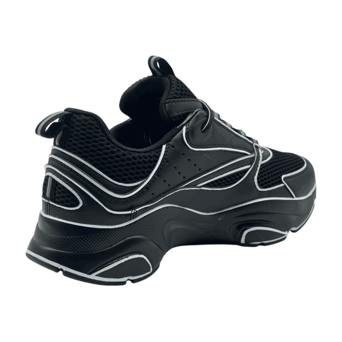 Dior B22  'Black White Alyssum Reflective'