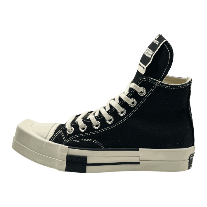 Rick Owens x Converse TURBODRK Chuck 70 High 'Black'