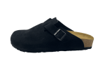 Birkenstock Boston Soft Footbed Suede 'Black'