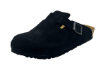 Birkenstock Boston Soft Footbed Suede 'Black'