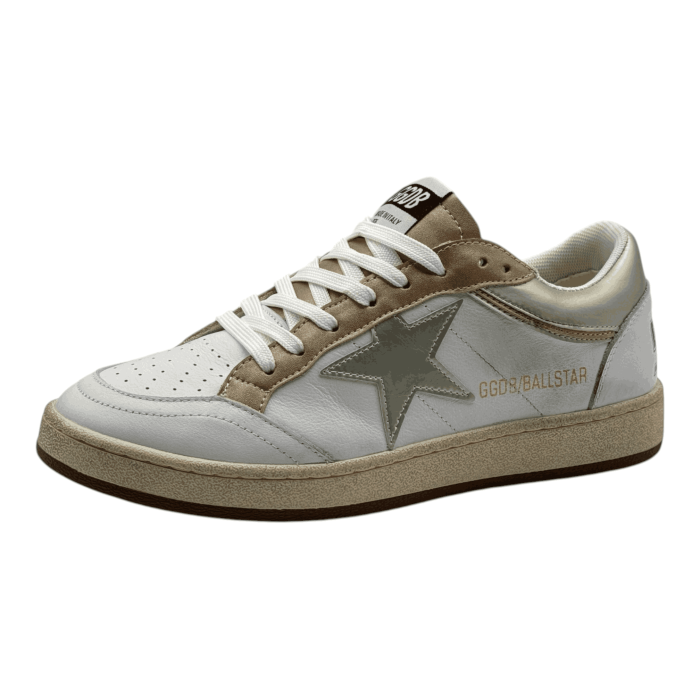 Golden Goose Ball Star Low 'Nappa Leather Metallic'