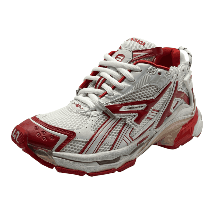 Balenciaga Runner Sneakers 'White Red'