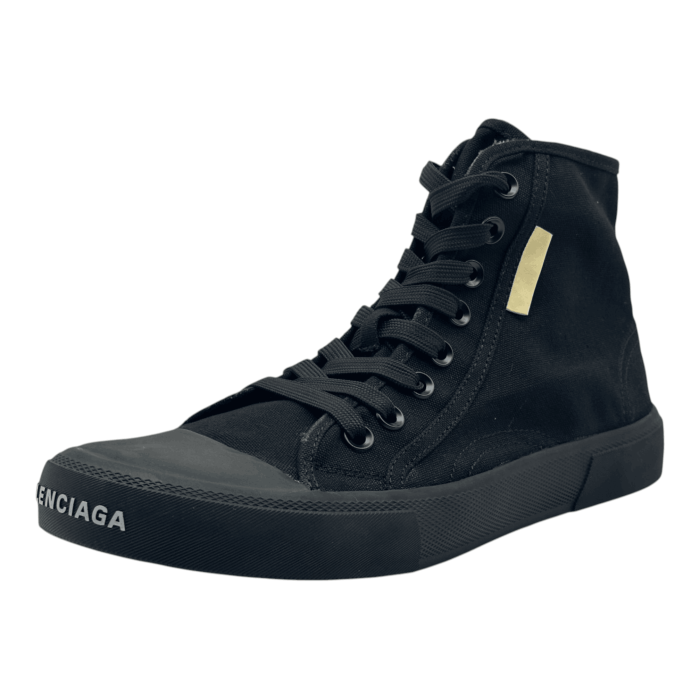 Balenciaga Paris High 'Destroyed - Black'