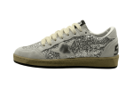 Golden Goose Ball Star Sneakers 'Platinum White Glitter'