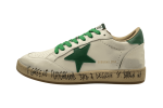 Golden Goose Ball Star ' White Green'
