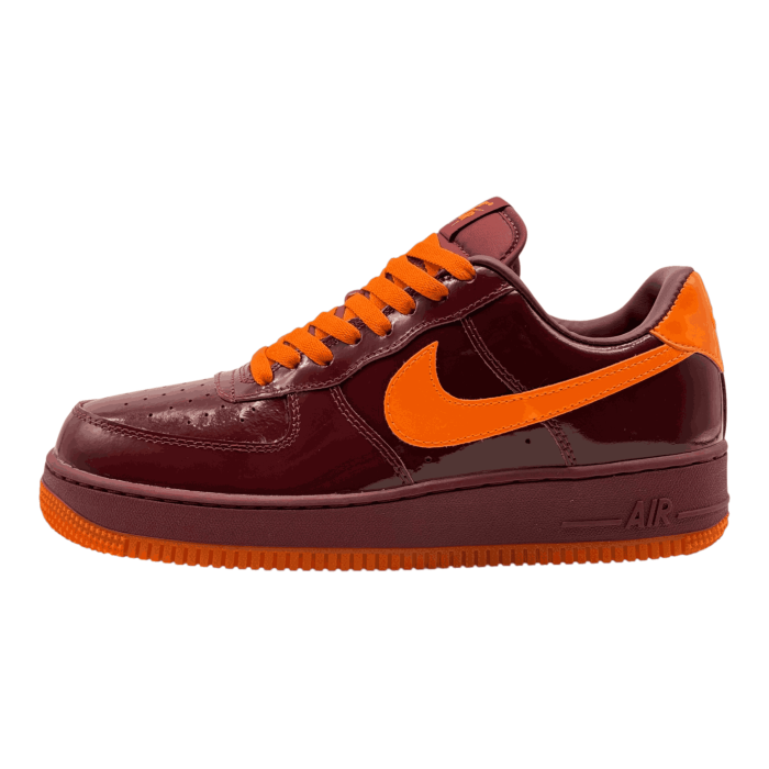 Nike Air Force 1 Low 'Patent Leather Dark Team Red'