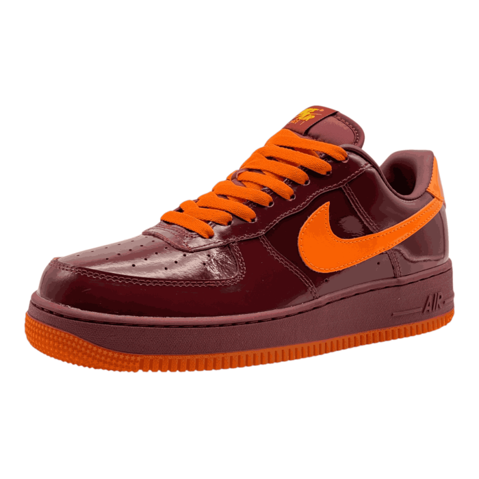Nike Air Force 1 Low 'Patent Leather Dark Team Red'