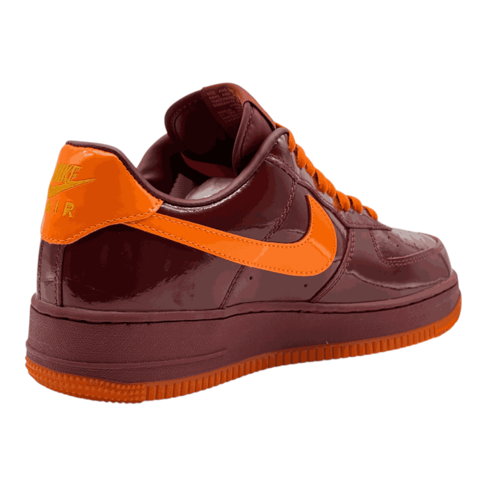 Nike Air Force 1 Low 'Patent Leather Dark Team Red'