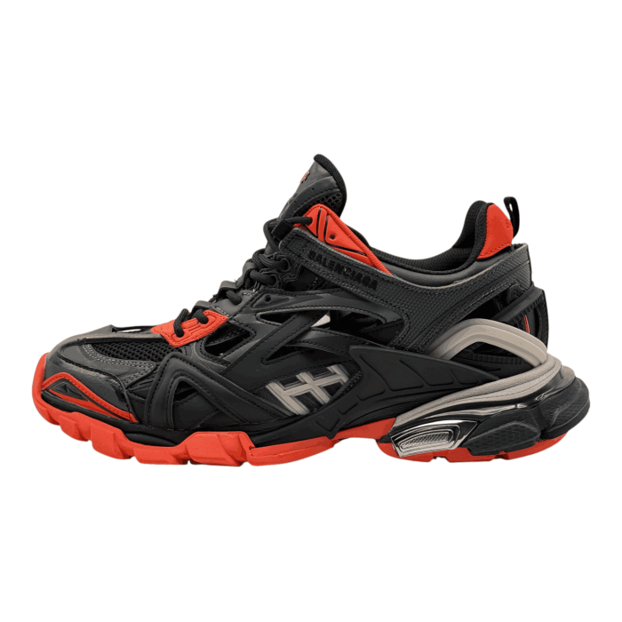 Balenciaga Track 2.0 Sneakers 'Black Red Grey'