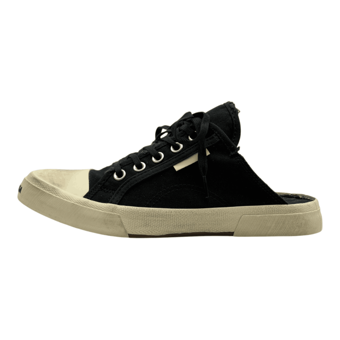 Balenciaga Paris Mule 'Destroyed - Black'