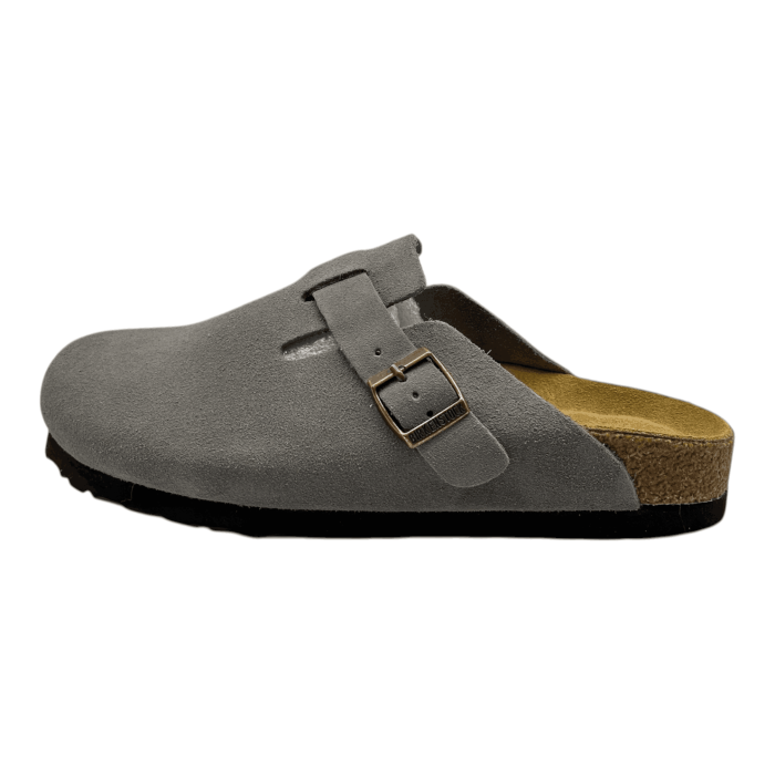 Birkenstock Boston Soft Footbed Oiled Leather 'Iron'