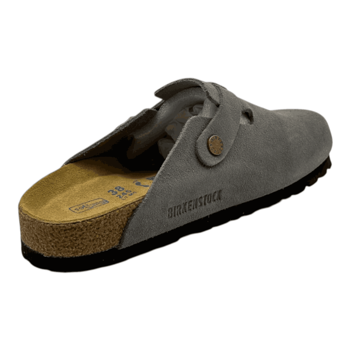 Birkenstock Boston Soft Footbed Oiled Leather 'Iron'