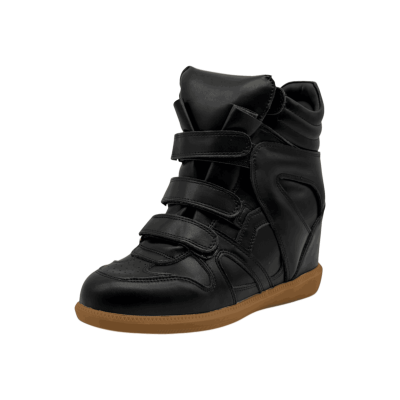 ISABEL MARANT BEKETT SNEAKERS 'Black Leather'
