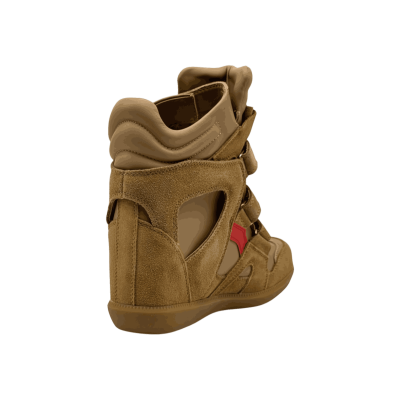 ISABEL MARANT BEKETT SNEAKERS 'Beige Red'