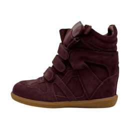 ISABEL MARANT BEKETT SNEAKERS 'Merlot'