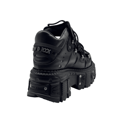 New Rock ANKLE BOOT BLACK IMPERFECT  Premium