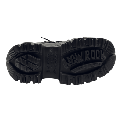 New Rock ANKLE BOOT BLACK IMPERFECT  Premium