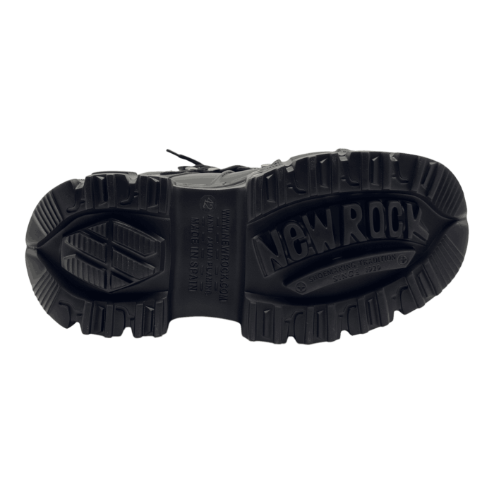 New Rock ANKLE BOOT BLACK IMPERFECT  Premium