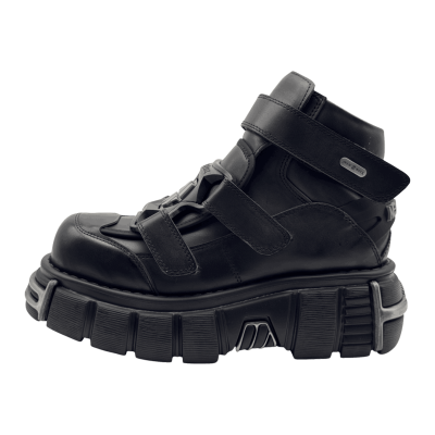 New Rock ANKLE BOOT 'BLACK TANK' M-WALL MID