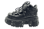 New Rock ANKLE BOOT BLACK IMPERFECT  Premium