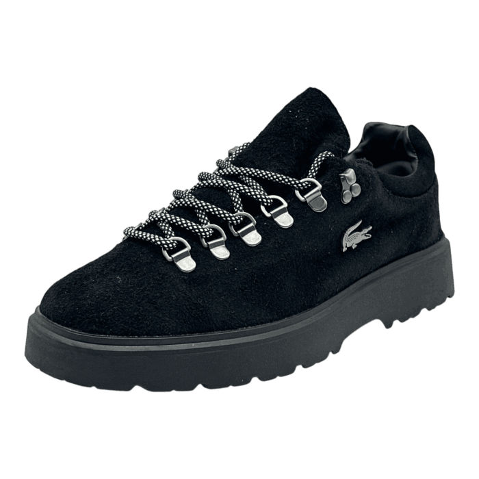 Lacoste Baseshot Winter Suede 'Black'