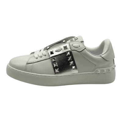 Valentino Rockstud 'Untitled - White Silver Metallic'