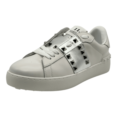 Valentino Rockstud 'Untitled - White Silver Metallic'