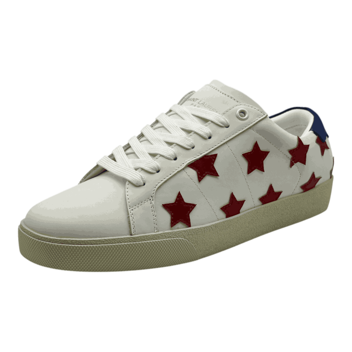 Saint Laurent SL-06 Metallic California Low 'Red Stars'