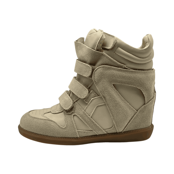 ISABEL MARANT BEKETT SNEAKERS LEATHER 'Ecru'