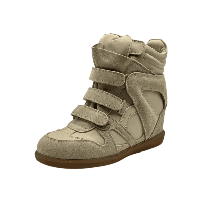 ISABEL MARANT BEKETT SNEAKERS LEATHER 'Ecru'