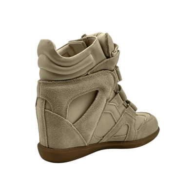 ISABEL MARANT BEKETT SNEAKERS LEATHER 'Ecru'