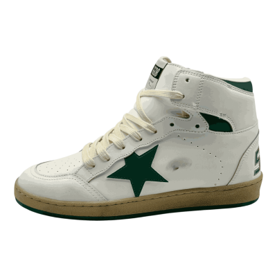 Golden Goose  Sky Star High 'White Green'