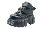 New Rock ANKLE BOOT 'BLACK TANK' M-WALL