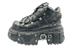 New Rock ANKLE BOOT  Spikes 'Black'