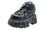 New Rock ANKLE BOOT  Spikes 'Black'