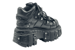 New Rock ANKLE BOOT  Spikes 'Black'