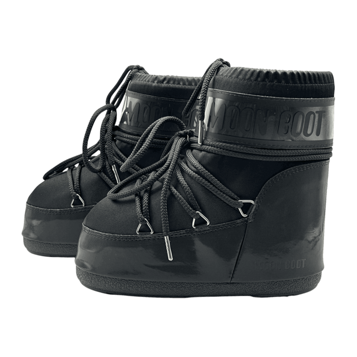 Moon Boot Icon Low Boot 'Glance Black'